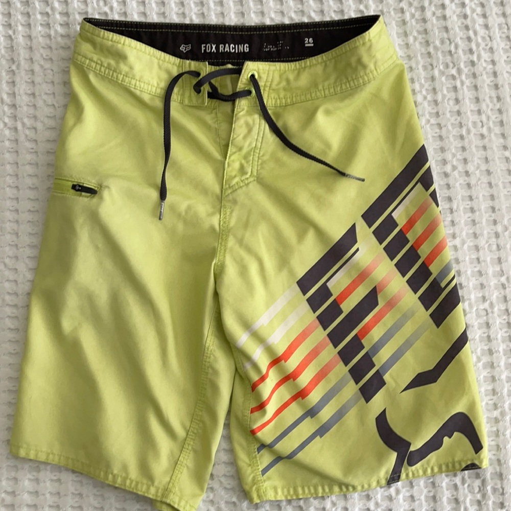 Boys Fox Racing Swim Shorts